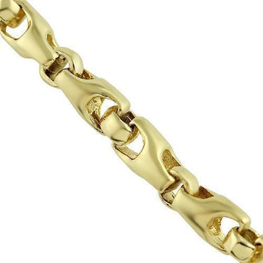 14K Yellow Gold Mens Fancy Chain 5 mm